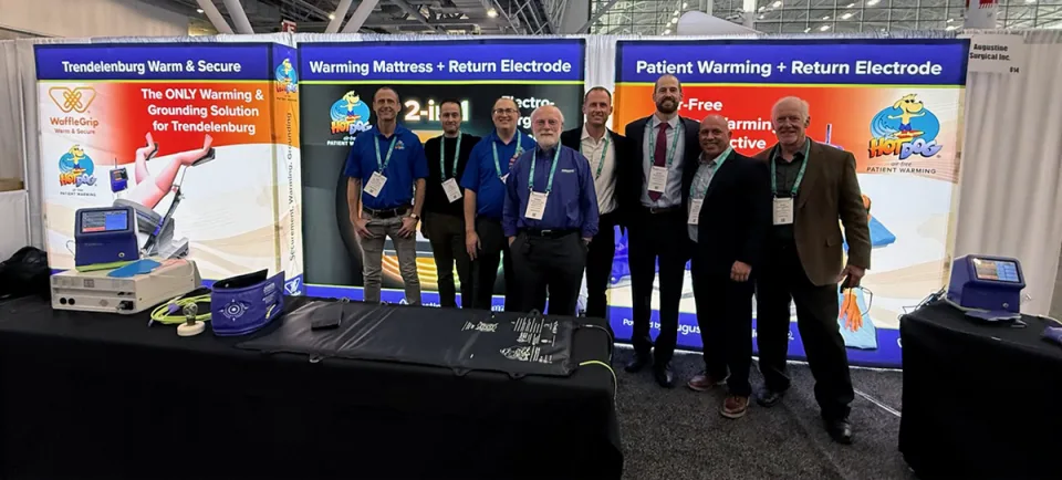 HotDog Patient Warming Team at Tradeshow